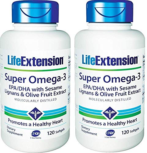 Life Extension Super Omega 3 Epa Dha (2 X 120)