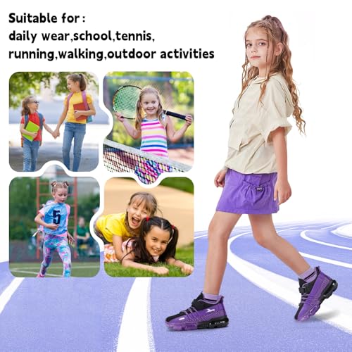 Image of JMFCHI Boys Girls Kids Sneakers Knitted Mesh Running Tennis Athletic Shoes | Breathable,Lightweight,Comfortable,Non-slip,Easy wear,Casual fashion,Indoor outdoor,Gym sport,Daily play,Little /Big Kid