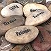 Stonebriar Inspirational Polished River Stones, Unique and Thoughtful Gift Ideas for Friends and Family, Decorative 25 Piece Set