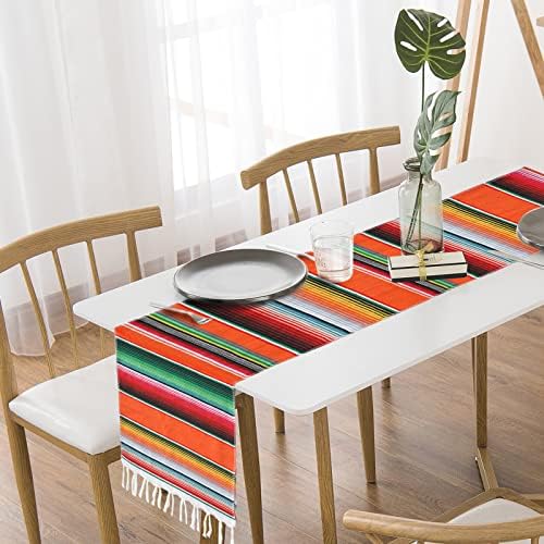 Mexican Table Runner Mexican Carnival Party Table Runner 35 x 215cm