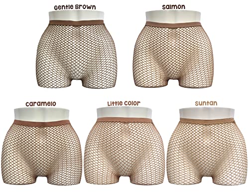 Image of Skintone Carnival Stockings | Gold Glitter Fishnet Tights for Caribbean Women