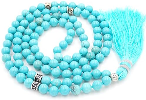 Fukugems mala Beads Necklace for Women Man, mala Bracelet, Prayer Beads Necklace