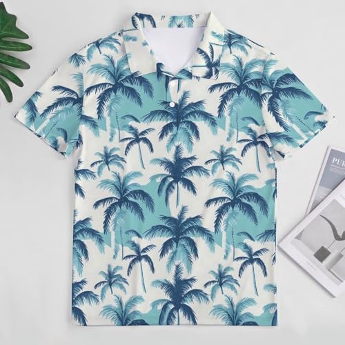 Polo de golf doux et confortable haut de gamme imprimé vert - 3