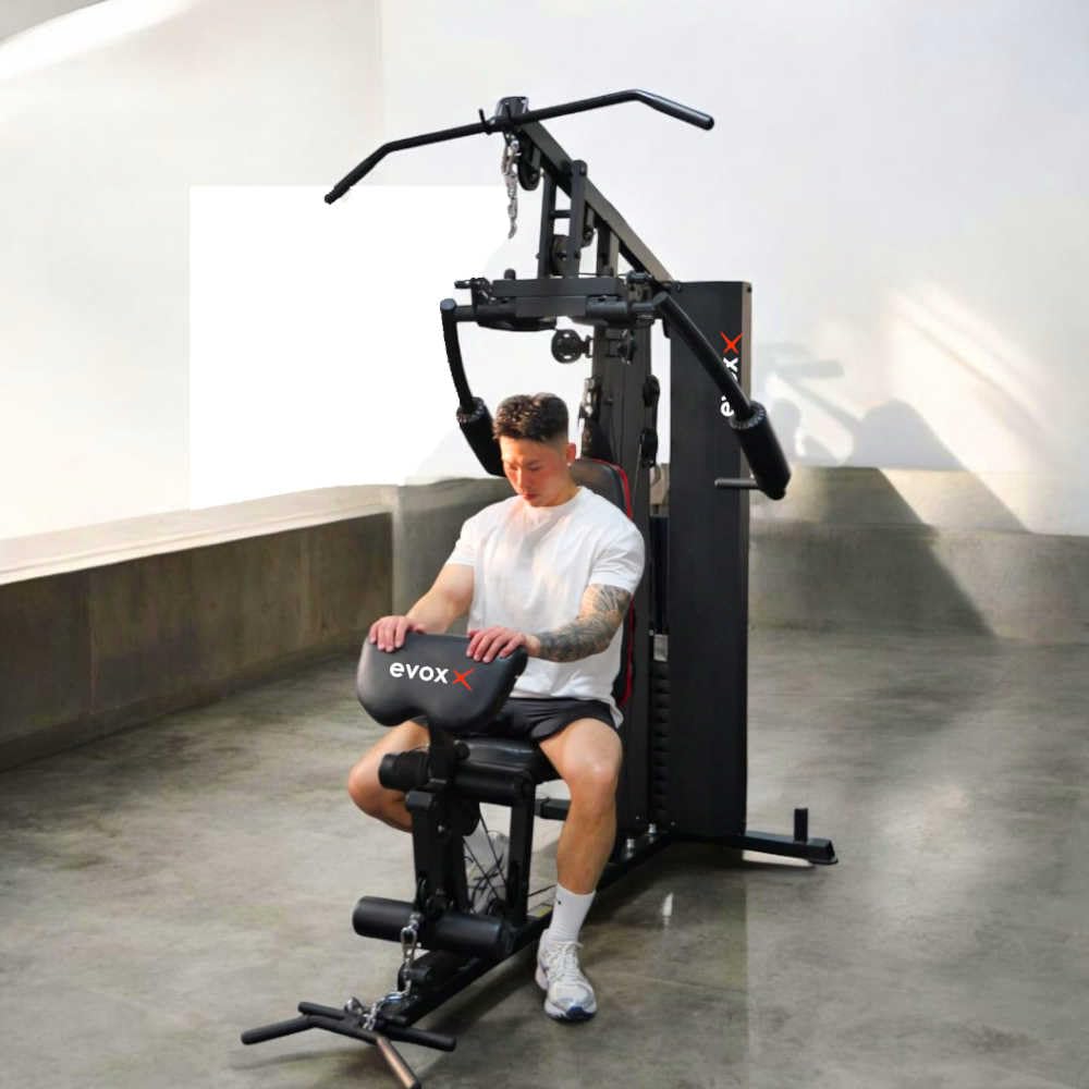 Evox Fitness, Estação de Musculação com Leg Press Multifunção