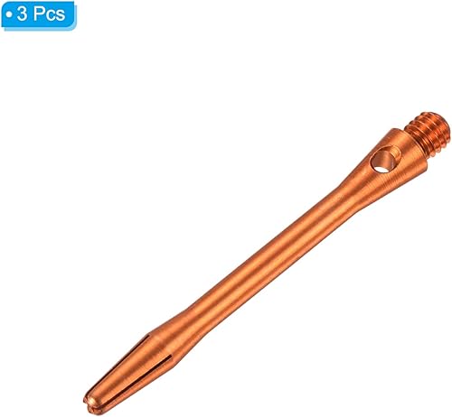 Miniatura 3 de PATIKIL Ejes de dardos, Medio 2BA Hilo de Aluminio Dardos Tallos de Dardos Accesorios de Lanzamiento de Montaje para Punta de Acero
