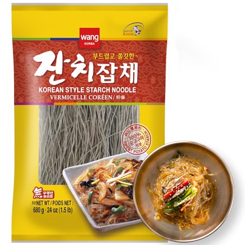 Wang Glass Noodles for Japchae - 100% Sweet Potato...