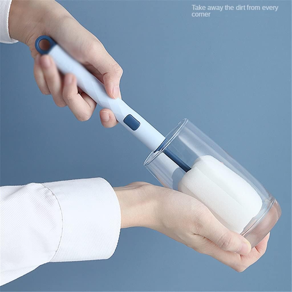 Removable Sponge Baby Cup Bottle Brush Kitchen Cleaning Tool