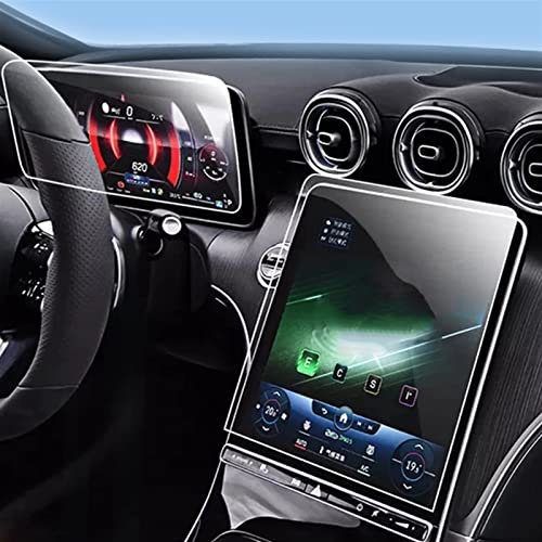 Verre trempé écran Mercedes Classe C W206 finition premium habitacle