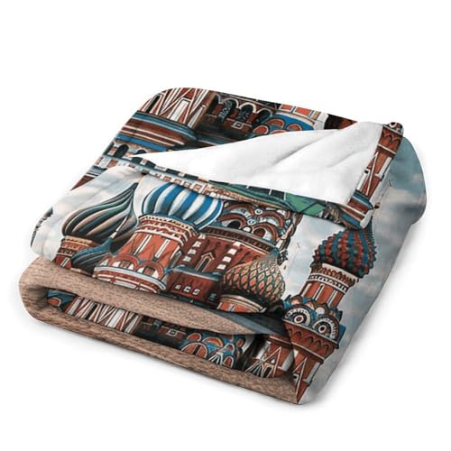 Jeté de lit molleton flanelle douce couverture canapé toutes saisons lit - 4