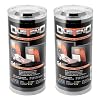 DustEND Carbon-Activated Computer Dust Filter, Model G4, Black, 2-Pack