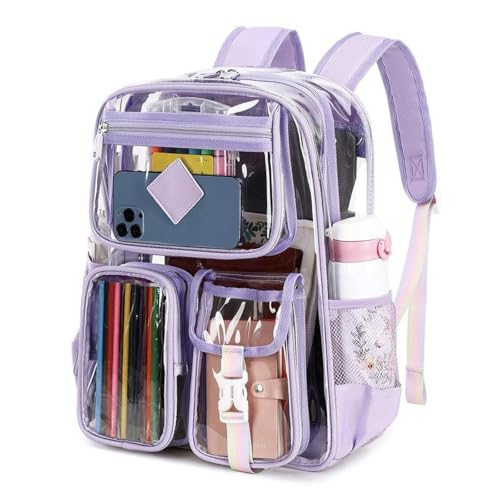 Schulbeutel Reise Rucksäcke Große Kapazität Klar Visuell Wasserdichte Lässige Daypacks Für Mädchen Reisen Große Kapazität Visuell Klar Für Teenager Schulbeutel Reise Rucksäcke Große Kapazität Klar Visuell Wasserdichte Lässige Daypacks Für Mädchen Reisen Große Kapazität Visuell Klar Für Teenager