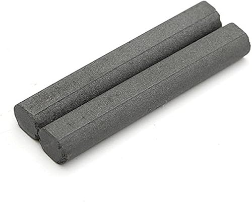 Miniatura 4 de CynKen 10 unids 0.315 in* 1.969 in barra de ferrita barra Loopstick para antena de radio cristal aéreo alrededor de 0.32 "x2"