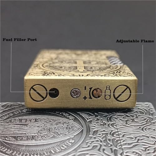 Briquet à feu doux rechargeable fini les pannes de gaz
