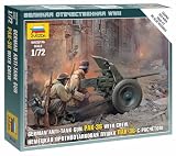 Listo para montar Zvezda - German Anti-Tank Gun Pak-36 with Crew