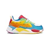Kids Boys Cocome X Rs-X Lace Up Sneakers Shoes Casual - Blue, White - Size 3.5 M