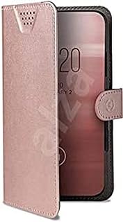Celly-Wallyone XXL - Teléfono móvil (Talla 5.0-5.5), Color Rosa