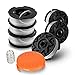 Frunimall Bobina di filo per decespugliatore Black e Decker, 40 FT,6 pezzi Autofeed Bobina di ricambio per decespugliatore compatibile con AF-100-3ZP & A6481 (6 bobine + 1 copritagliabordi)