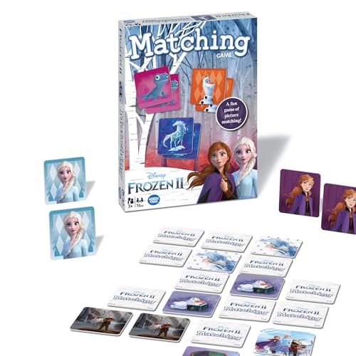 Wonder Forge Frozen 2 Memory Matching Game for Kids Ages 3-5 - Toddler Learning &...