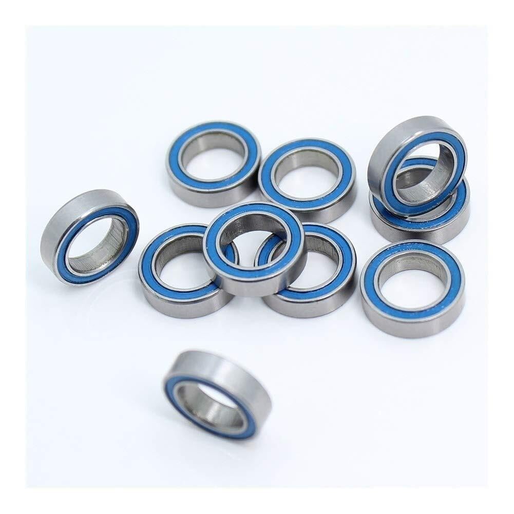Zestawy naprawcze MR117-2RS MR117 2RS kolorowe łożysko ABEC-3 7x11x3 mm miniaturowe MR117RS łożyska kulkowe niebieskie uszczelnione łożysko 10 sztuk