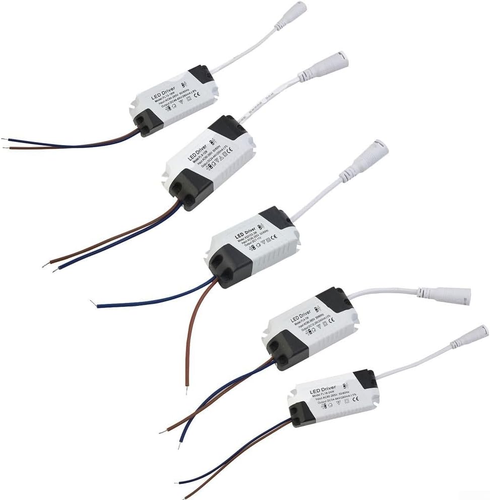 Constant Current Led Driver, Stable Efficient Operation Multiple Power Options 1W-24W Short Circuit Overload Protection (13-18W)