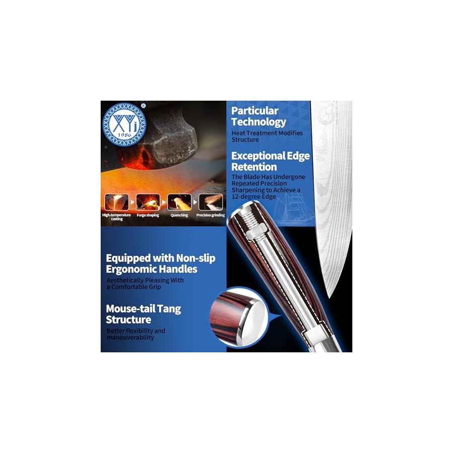 XYJ-Knife-Block-SetStainless-Steel-14Pcs-Knives-with-BlockHoning-SteelCutting-BoardGlovesScissorsSteak-Paring-Slicing-Boning-Carving-Santoku-Nakiri-Bread-Kitchen-Knife-SetWood-Handle XYJ Knife Block Set,Stainless Steel 14Pcs Knives with Block,Honing Steel,Cutting Board,Gloves,Scissors,Steak Paring Slicing Boning Carving Santoku Nakiri Bread Kitchen Knife Set,Wood Handle