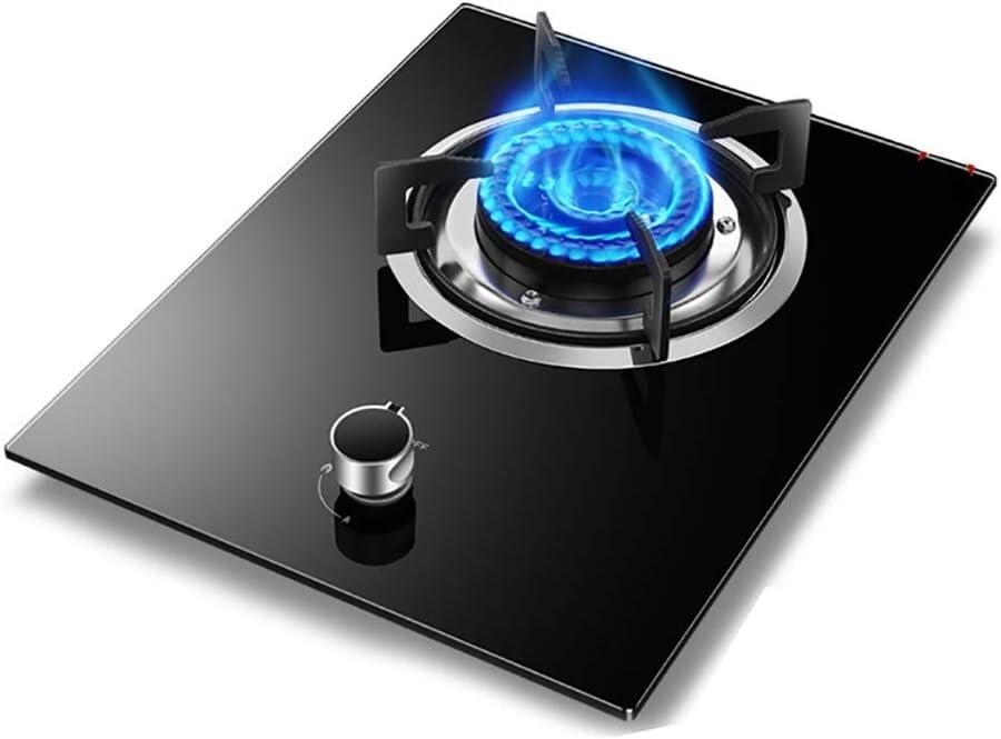 Estufa a gas de mesa de 1 puesto tamaño único