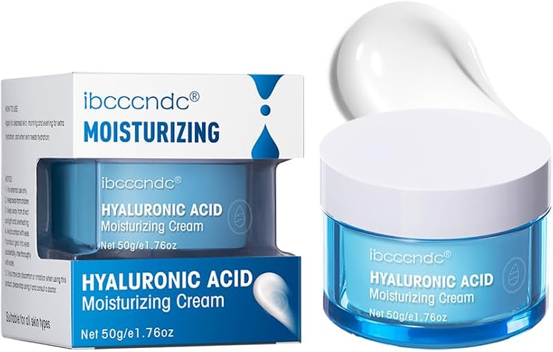 Creme hidratante facial com ácido hialurônico RG ROUGE LX, sem óleo e sem fragrância, 50 mL