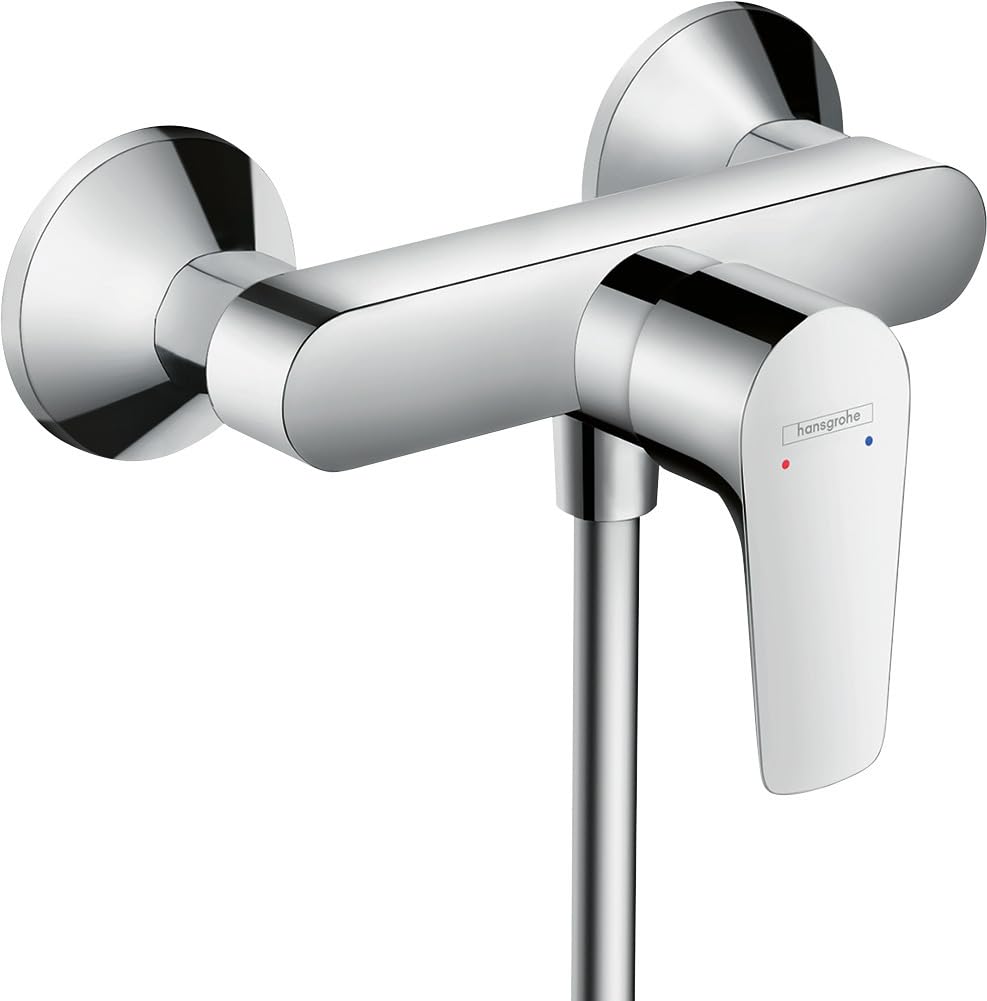 hansgrohe Talis e - Rubinetto per Doccia Esterno per 1 Utenza, Miscelatore Monocomando, Cromo