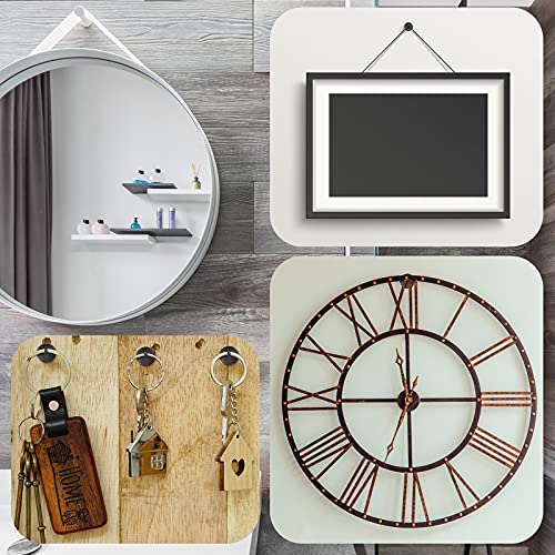 Image of 50 Pieces One Step Hangers Picture Hangers for Drywall Picture Hanging Nails Iron Alloy Photo Frame Hanger Kit for Wood Hardware Mounting (30Ib)