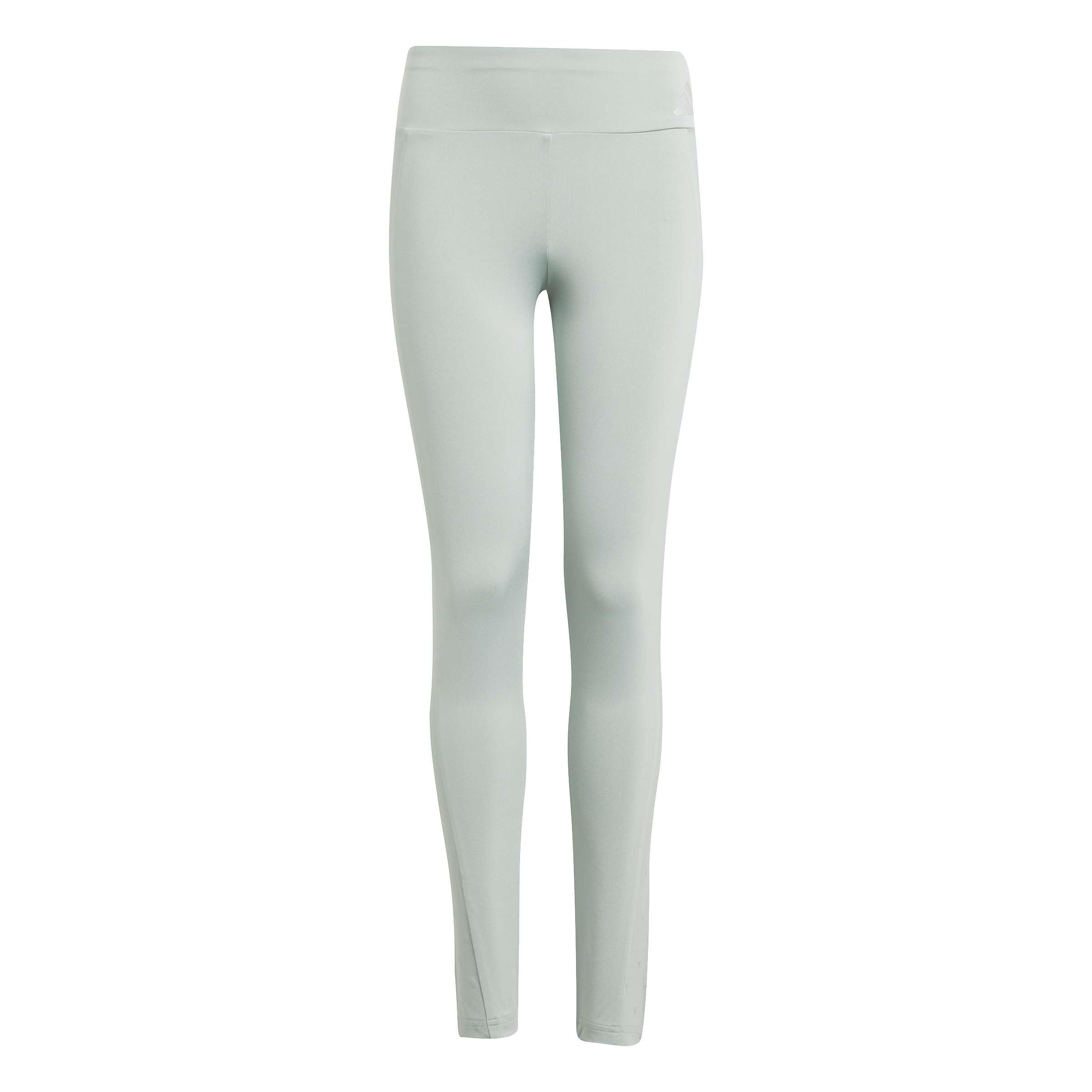 adidas Girl's Train Essentials Seasonal Print Leggings, Wonder Sage/silver met., 11-12 Years