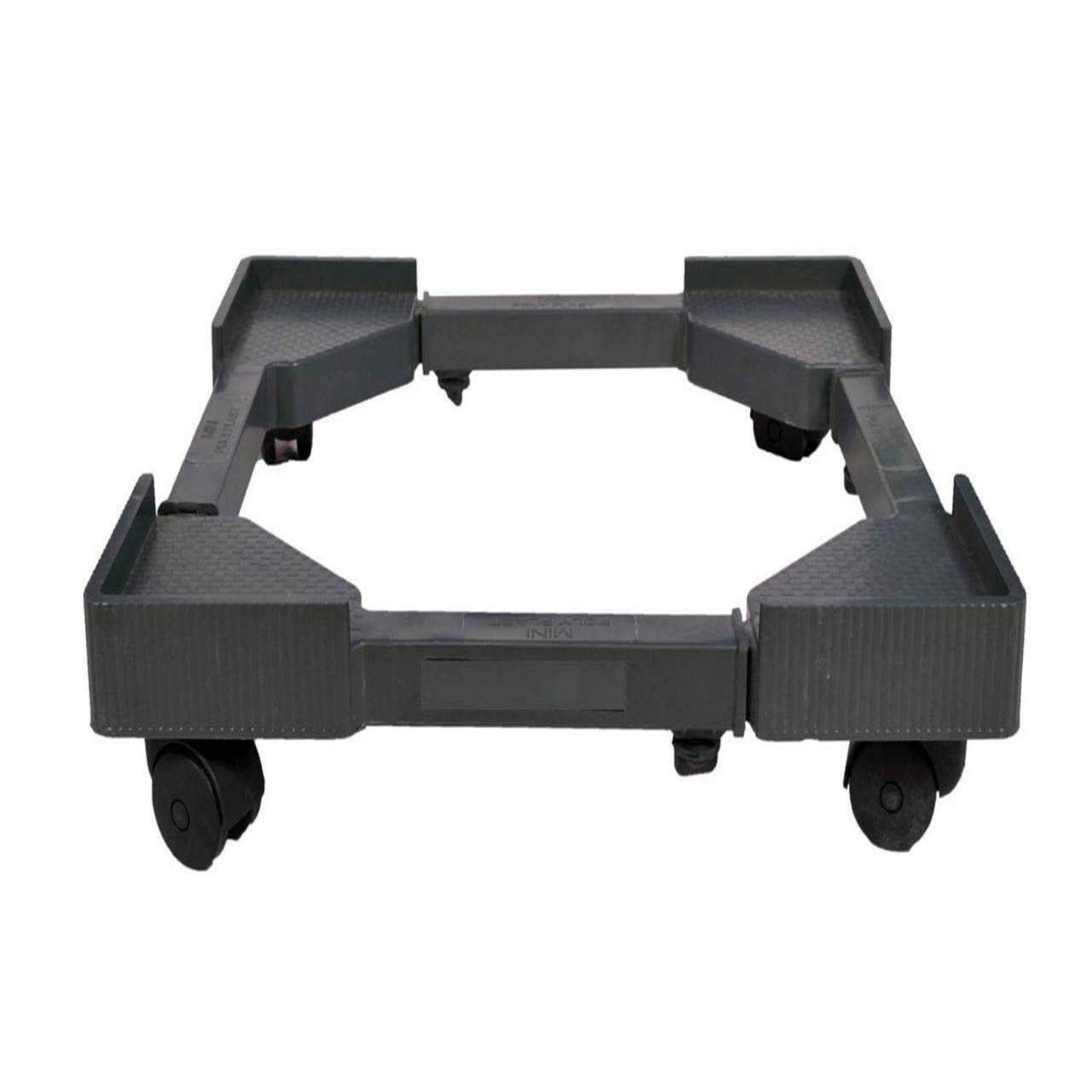 Flawless Heavy Duty Top Load Automatic Washing Machine Stand/Trolley (16"X19"-26"X32")(Black) (Plastic) Suitable for 7 kg IFB Washing Machine-image-27