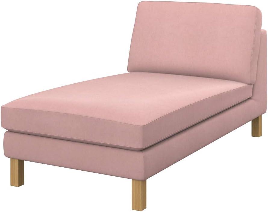 Soferia Replacement Compatible Cover for Karlstad Free Standing Chaise Longue, Fabric Softi Dark Yellow