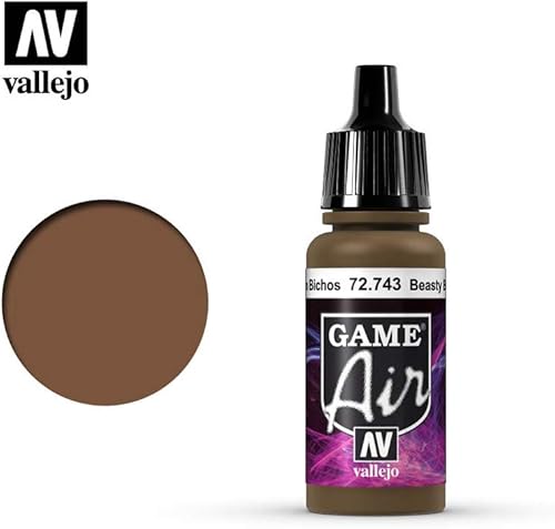 Miniatura 3 de Vallejo Juego Air Beasty Brown Paint