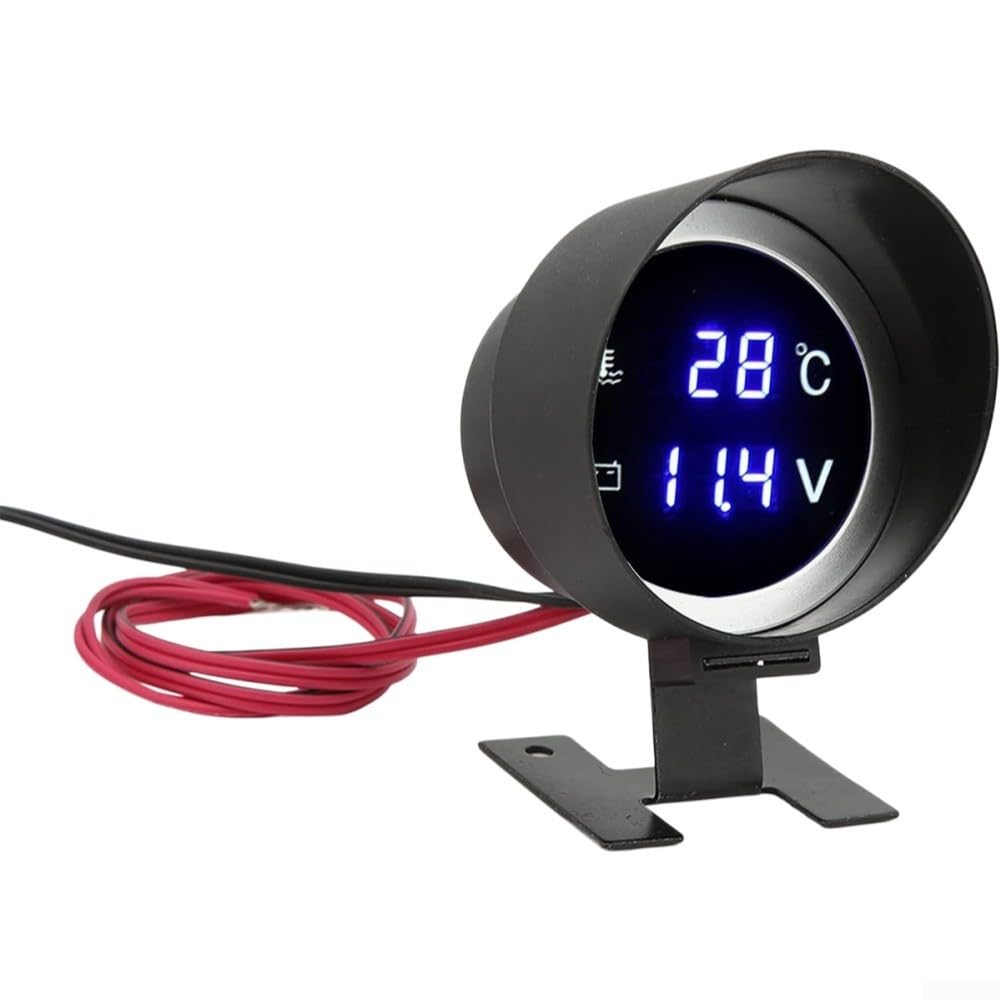 Medidor Digital 52mm Agua Voltaje LED Medidor Digital 52mm Agua