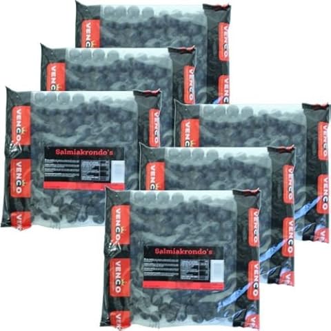 Venco Holland Lakritze 'Salmiakrondo's' 6 Packungen a 1 kg Cover