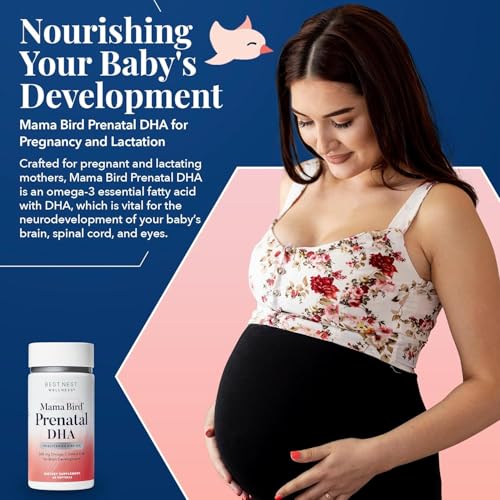 Best Nest Wellness 850750007268 Mama Bird Prenatal Dha Vitamin, Prenatal Omega 3 Dha Supplements thumb #3