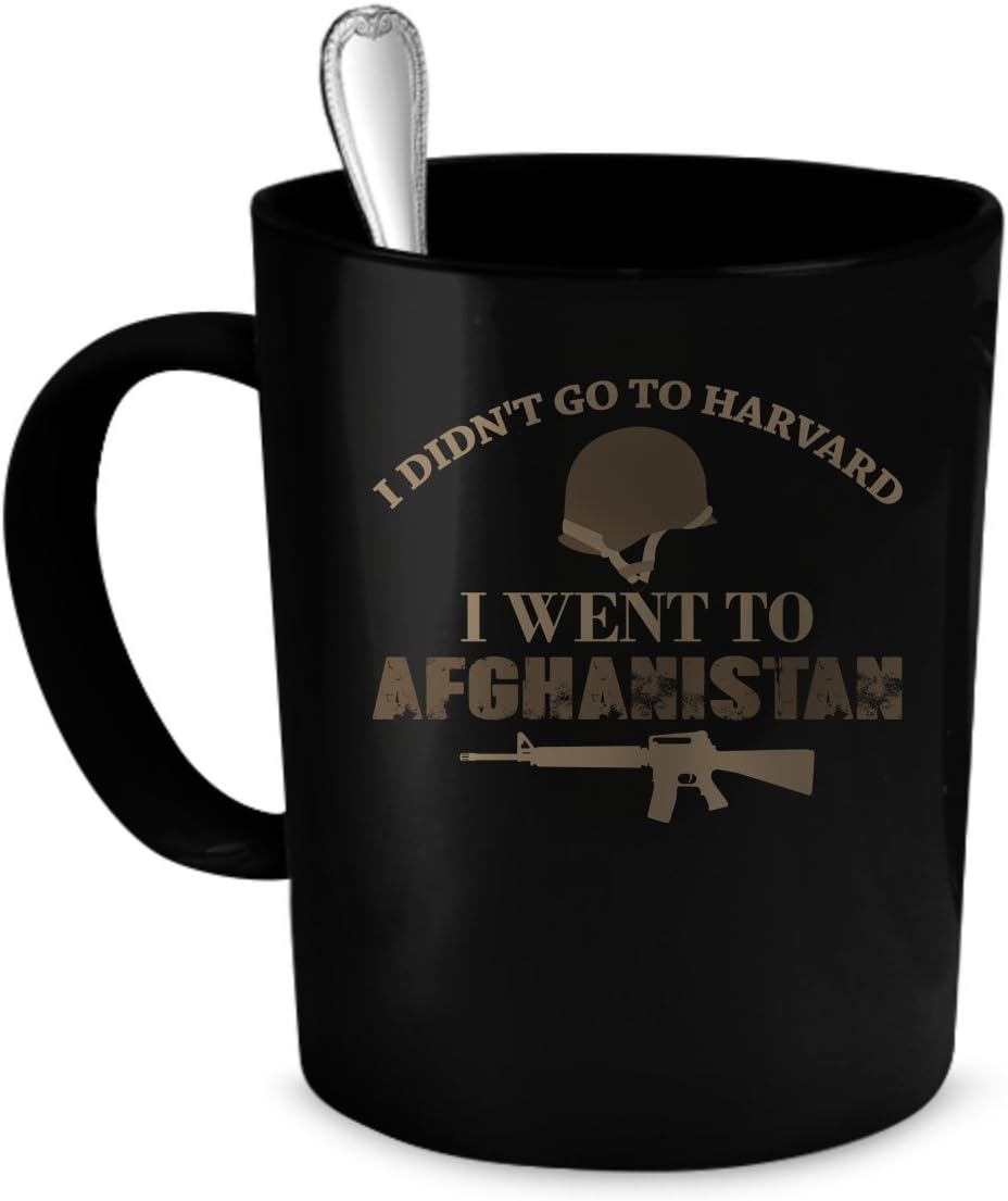 Afghanistan veteran Coffee Mug. Afghanistan veteran gift 11 oz. black