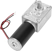 Vista 5 de Motor de engranaje de 12 V CC de alta velocidad de torsión reduce el motor eléctrico Motor de engranaje reversible de 0.315 in eje (12 V 50 RPM)