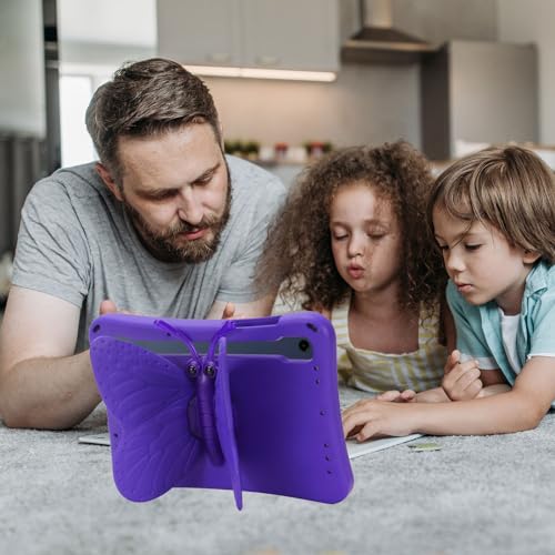 Étui pour enfants Samsung Galaxy Tab A9 Plus support tablette violet EVA - 3