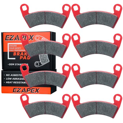 Image of Upgraded Brake Pads Compatible with Polaris RZR XP 1000 EPS 2022 2021 2020 2019 2018 2017 2016 2015 2014 & 2014-2021 RZR 1000 XP 4 Except Premium Edition 4 Sets Ceramic FA452 OE 1911228