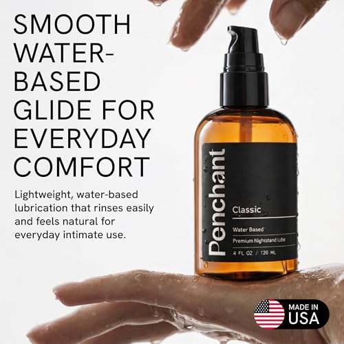 Amazon.com: Penchant Classic Water-Based Personal Lubricant for Women and Men Smooth Clean-Rinsing Personal Lube for Everyday Use - Unscented, Condom Compatible Lube for Sex - Made in USA (12 fl oz) : Amazon.com: Penchant Classic Water-Based Personal Lubricant for Women and Men Smooth Clean-Rinsing Personal Lube for Everyday Use - Unscented, Condom Compatible Lube for Sex - Made in USA (12 fl oz) :