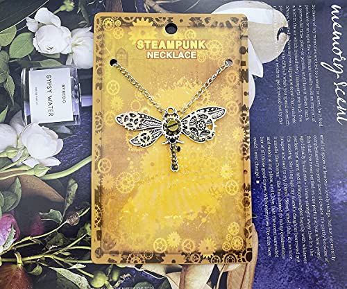 Punk Necklace Gear Chain Sweater Pendant3