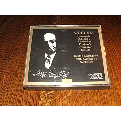 Koussevitsky conducts Sibelius:  Symphonies No.2, No.5, No.7