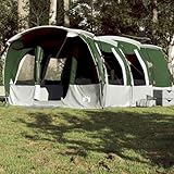 Tidyard Tienda Familiar Impermeable Verde 8 Personas - para Aventuras al Aire Libre Modelo YFXLRZJ-94749ES