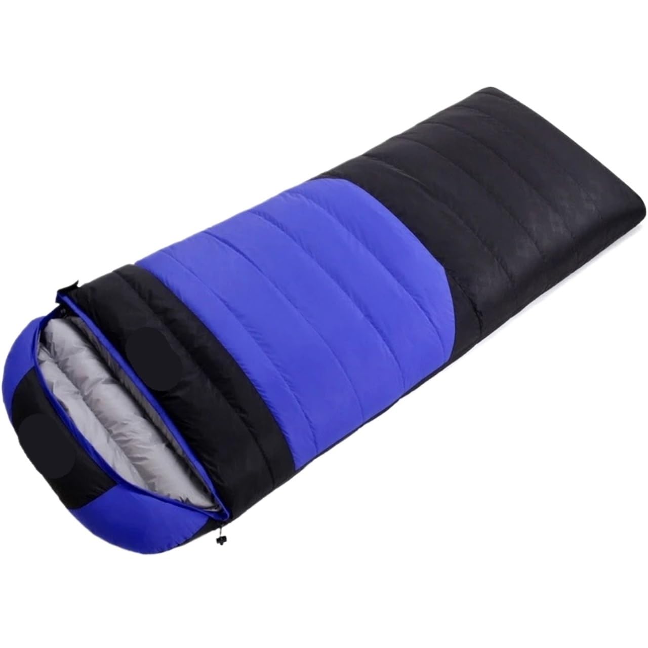 Sacco A Pelo da Campeggio White Goose Down Adult Envelope Sleeping Bag Single Person Outdoor Camping Portable per Campeggio, Viaggi