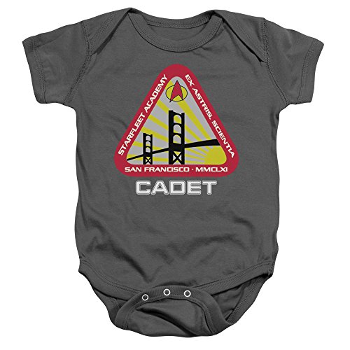 Infant: Star Trek- Starfleet Cadet Onesie Infant Onesie Size 0-6 Mos