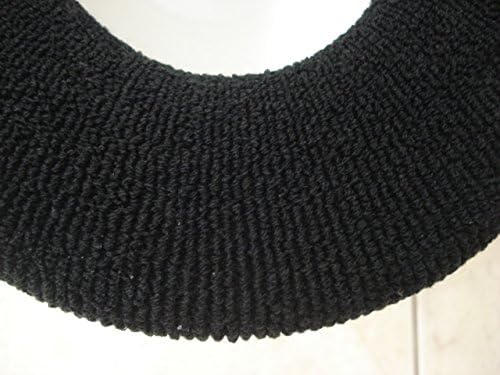 Soft N Comfy Toilet Seat Cover - Black
