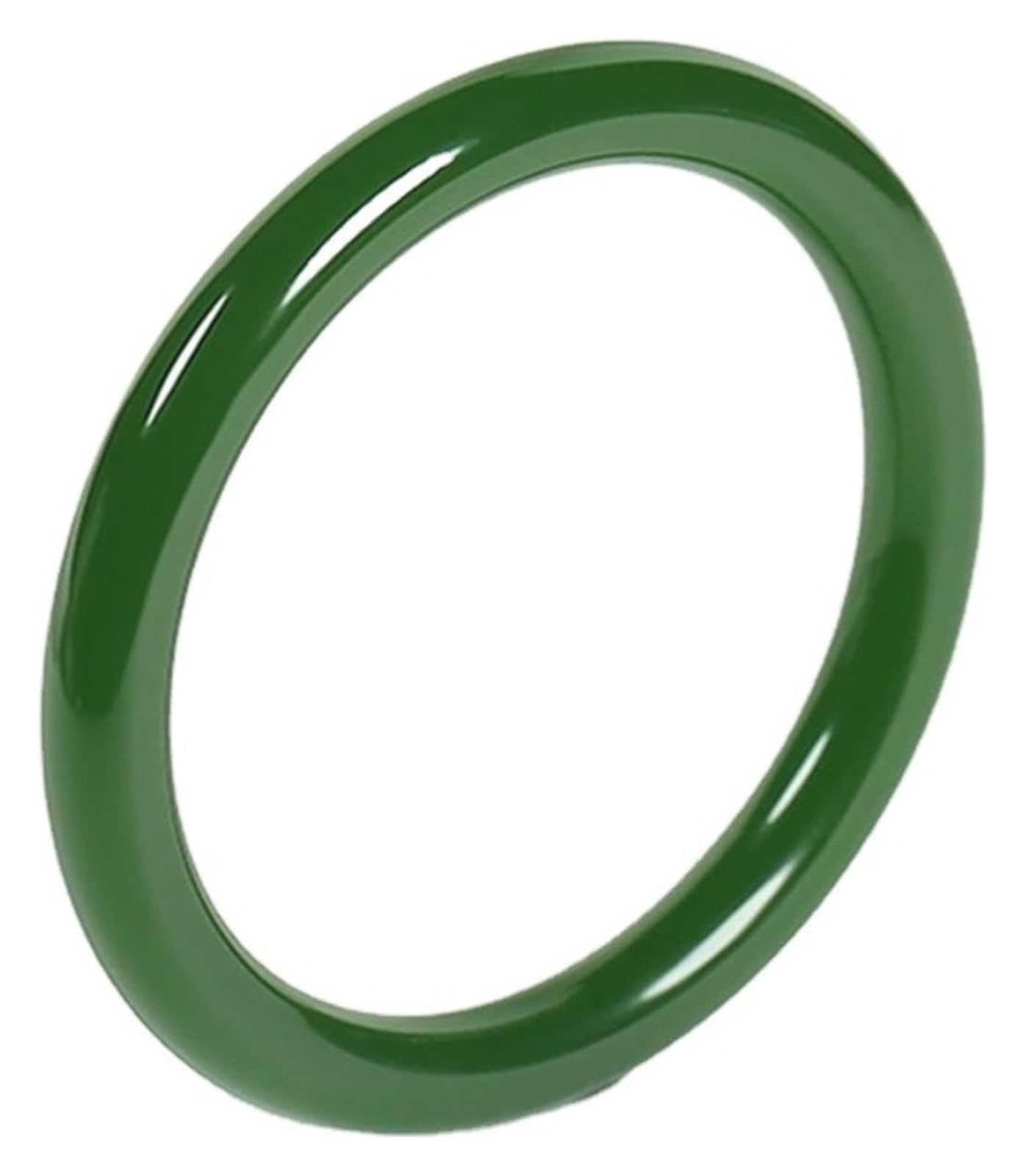 Jade-Armreif, grün, dünnes rundes Armband für Frauen, natürlicher echter Waimengke-Armreif-Schmuck