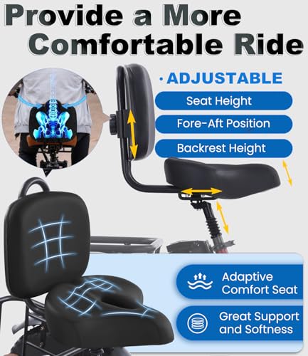 KAKIGO Electric Tricycle for Adults,Peak 1350W Motor