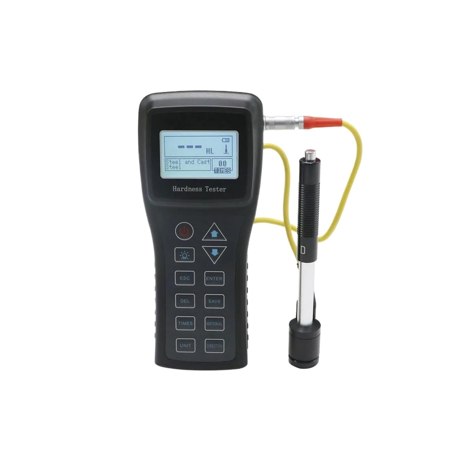 Hardness Tester Portable Digital Leeb Hardness Tester with Printer for Metal Materials Durometer Meter SL-150